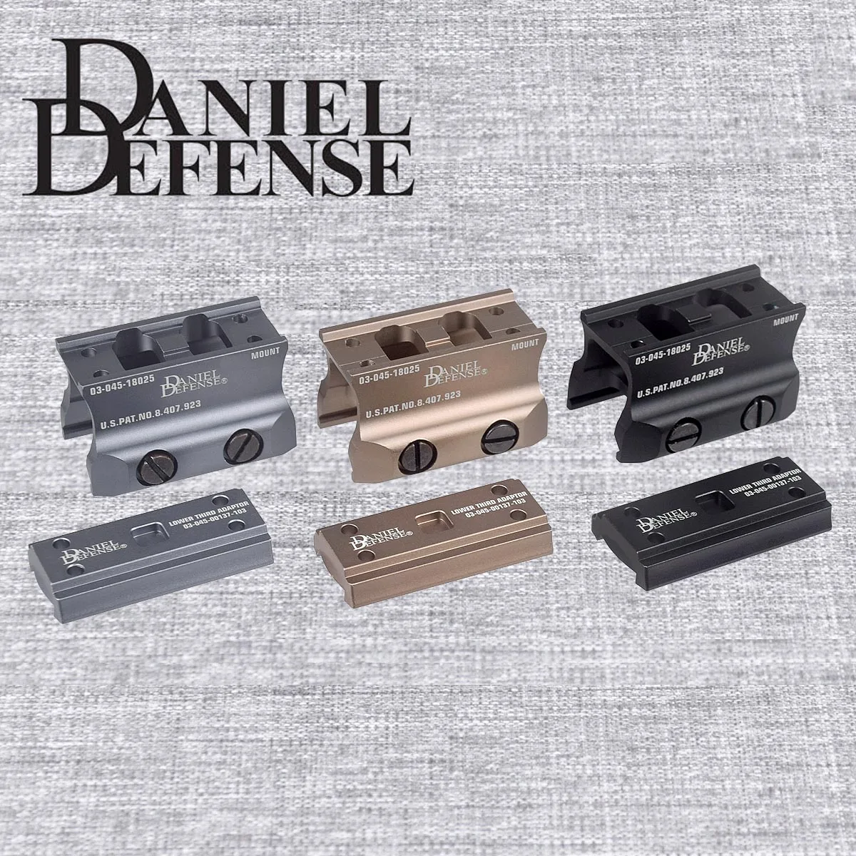 DANIEL DEFENSE Riser Scope Mount para T01, T02, H01 Red Dot Sight Riflescope aumentar montaje accesorios de caza - imagen 2