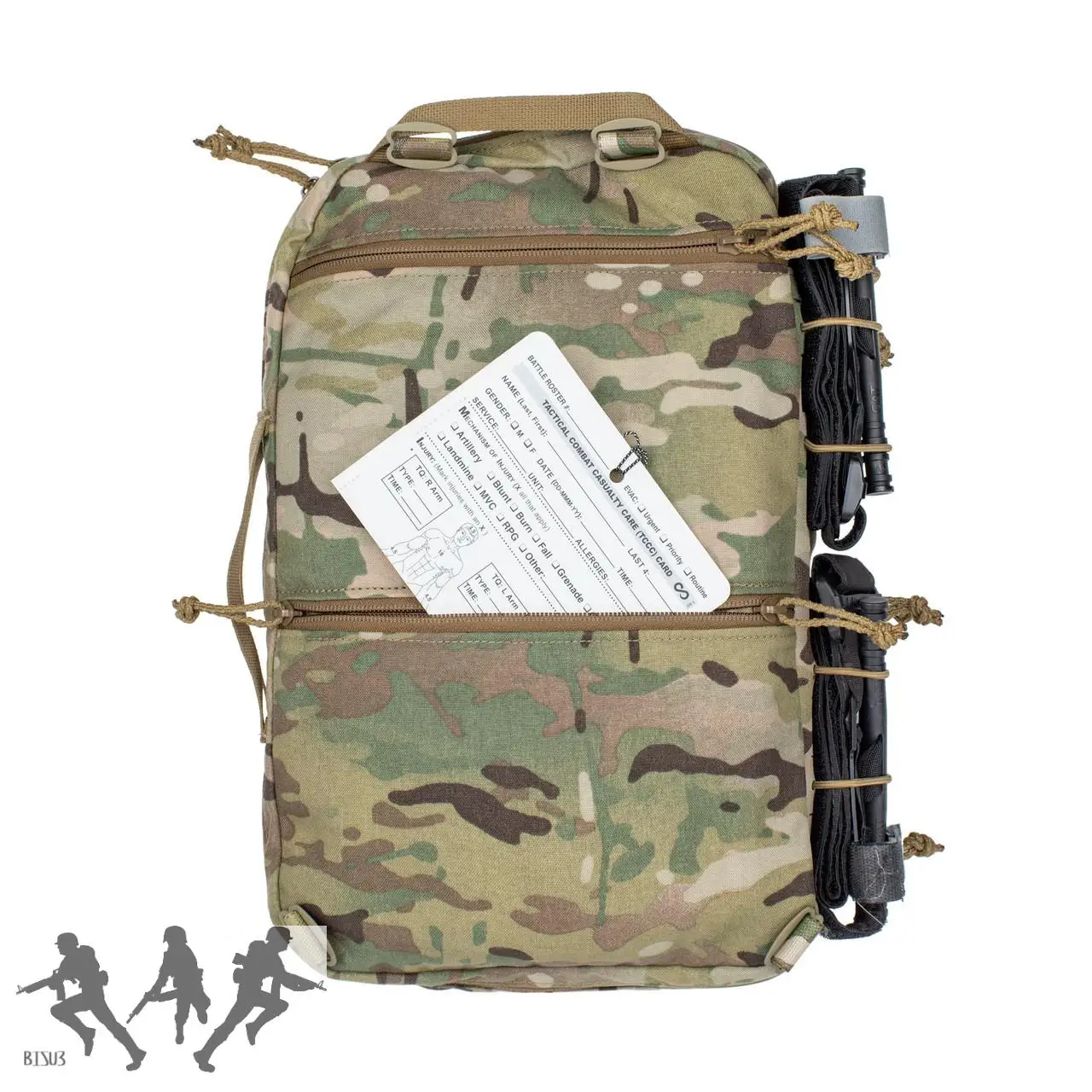 Mochila médica compacta de doble hombro estilo SS, mochila de primeros auxilios, kit médico de asalto - imagen 5