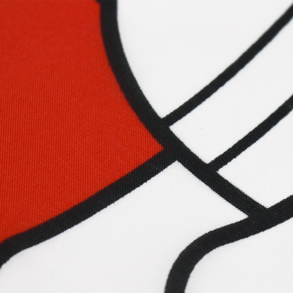 FLAGLINK Bandera de Caballero Blanco de Bielorrusia 90x150cm Poliéster Ensign bielorruso con escudo de armas Bandera para Decoración - imagen 3