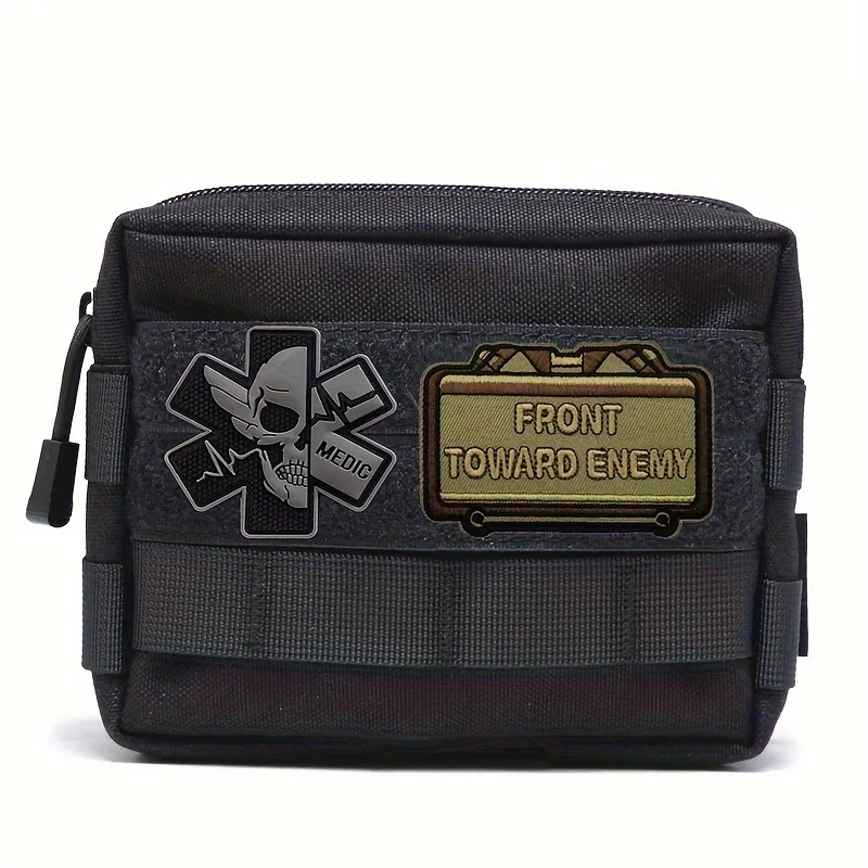 Parches Velcro Mochila TáCticos De Bordados Front TOWARD ENEMY M18A1 CLAYMORE Velcros parche gancho y bucle-insignia de moral militar bordada táctica para mochila Molle - imagen 3