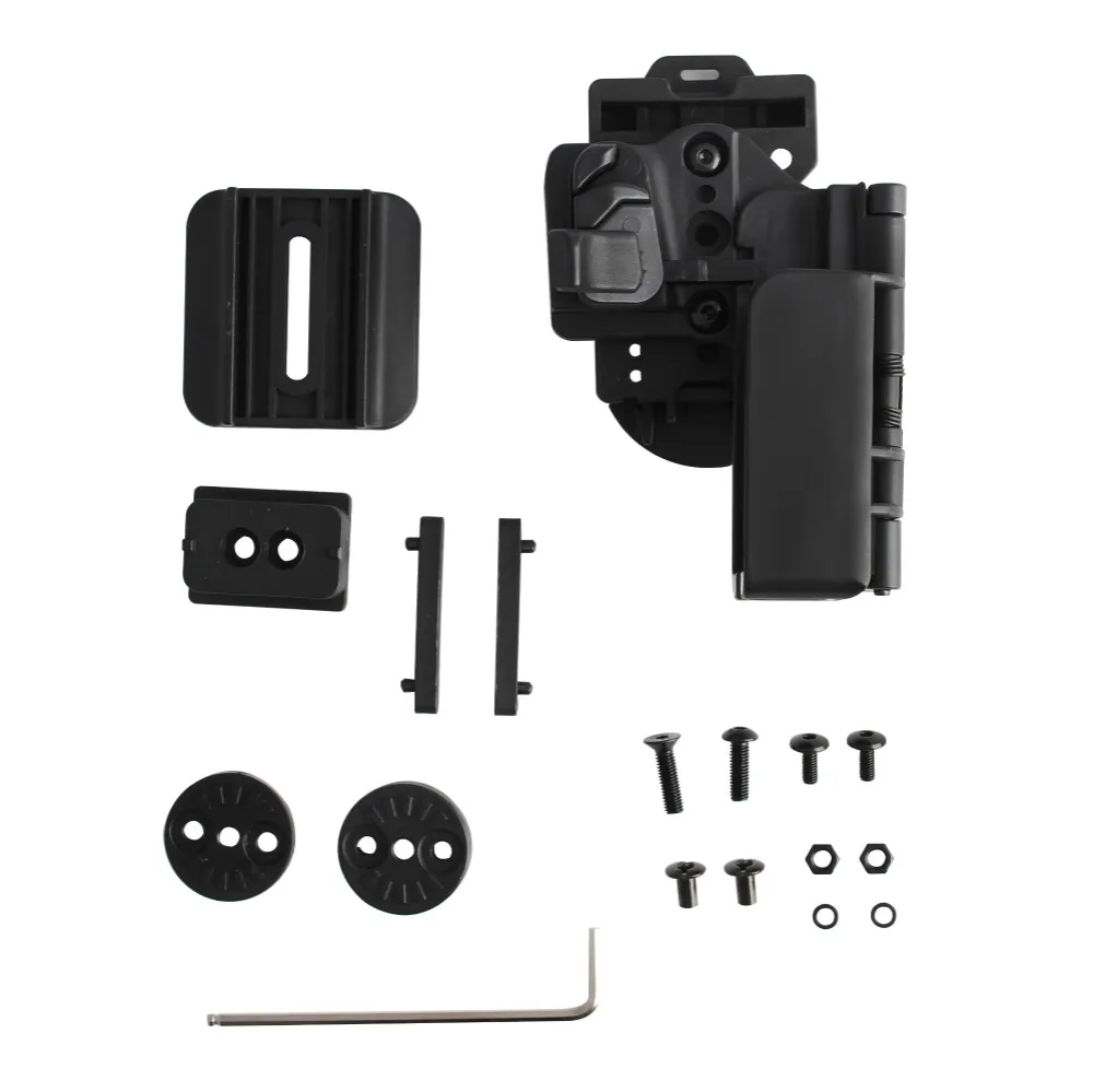 Funda táctica OWB para Glock con linterna – Porte rápido - imagen 5