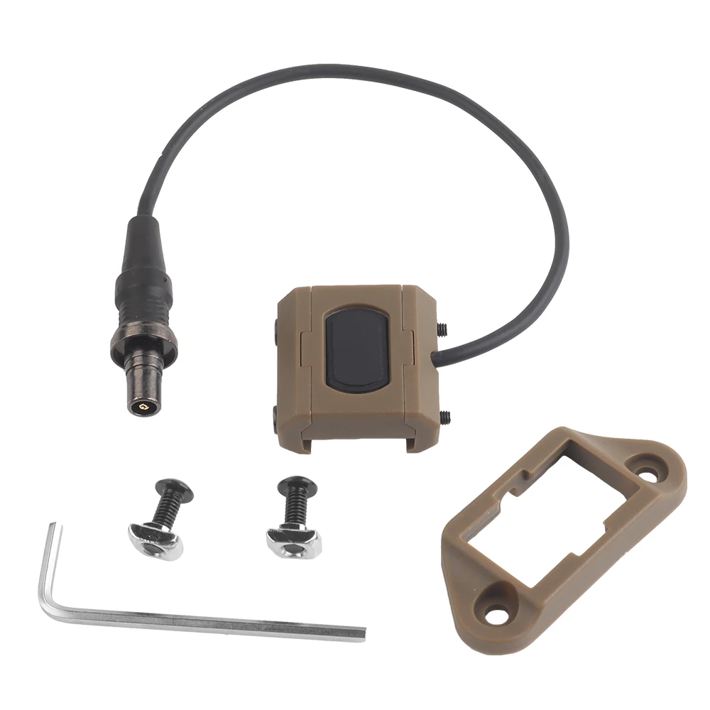 Interruptor de presión ligero de luz de reconocimiento táctico, interruptor Axon de presión táctica DBAL PEQ NGAL, grúa láser/SF/2,5, enchufe trasero - imagen 5