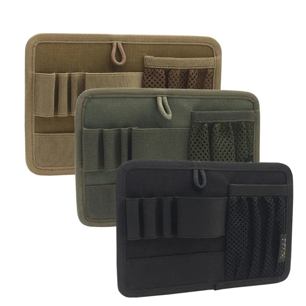 VULPO-Bolsa de malla de almacenamiento de accesorios EDC, organizador de Panel Modular, organizador de Panel táctico con sujetadores, mochila de inserción - imagen 4