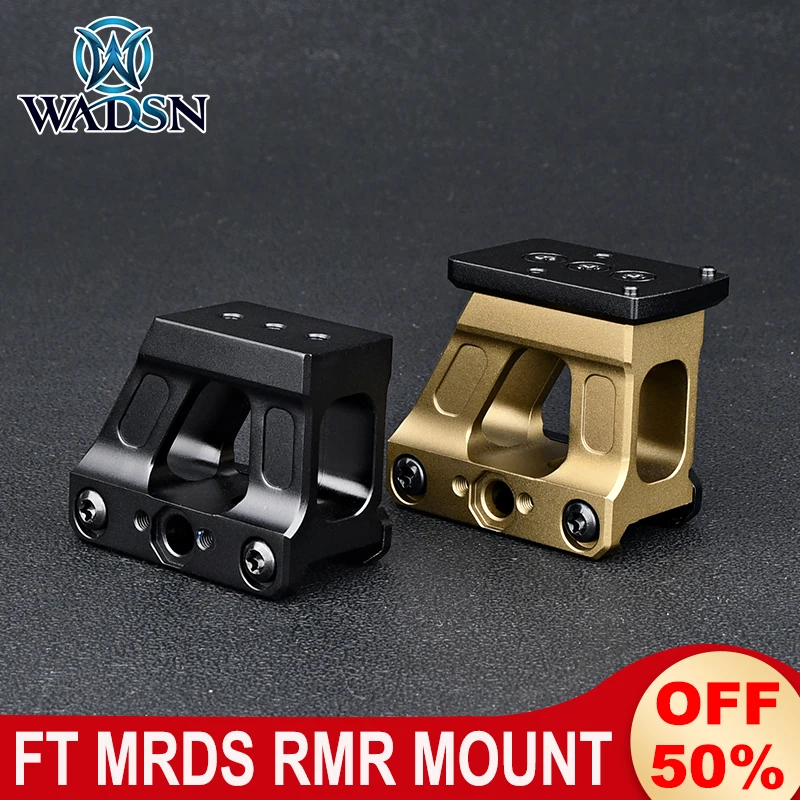 Wadsn-Base de montaje táctica MRDS, placas adaptadoras ópticas de Metal, accesorios de caza de 2,26 pulgadas a línea central óptica, compatible con riel de 20MM