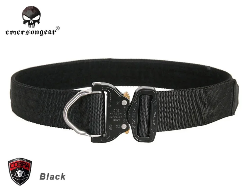EmersonGear-Cinturón de aparejos de anillo en D Cobra, caza excedente, nailon resistente, hebilla de sujetador CO, pistola, cinturón EDC, soporte de cintura - imagen 3
