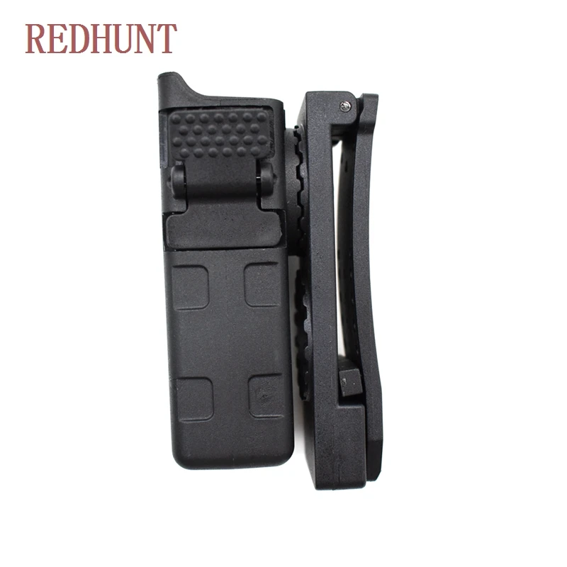 Portador de bolsa de revista individual para pistola Universal, 9mm, PT11, G2C, S & W, M9, P226, SP2022, PX4, USP, PPK, GL17, 22, 18, 43X, Mag - imagen 5