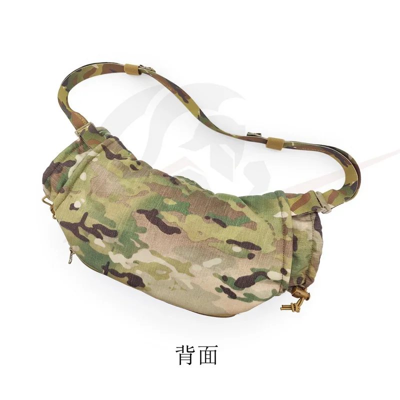 Bolso de mensajero de lana de camuflaje, bolsa calentadora de manos táctica estilo EI - imagen 2