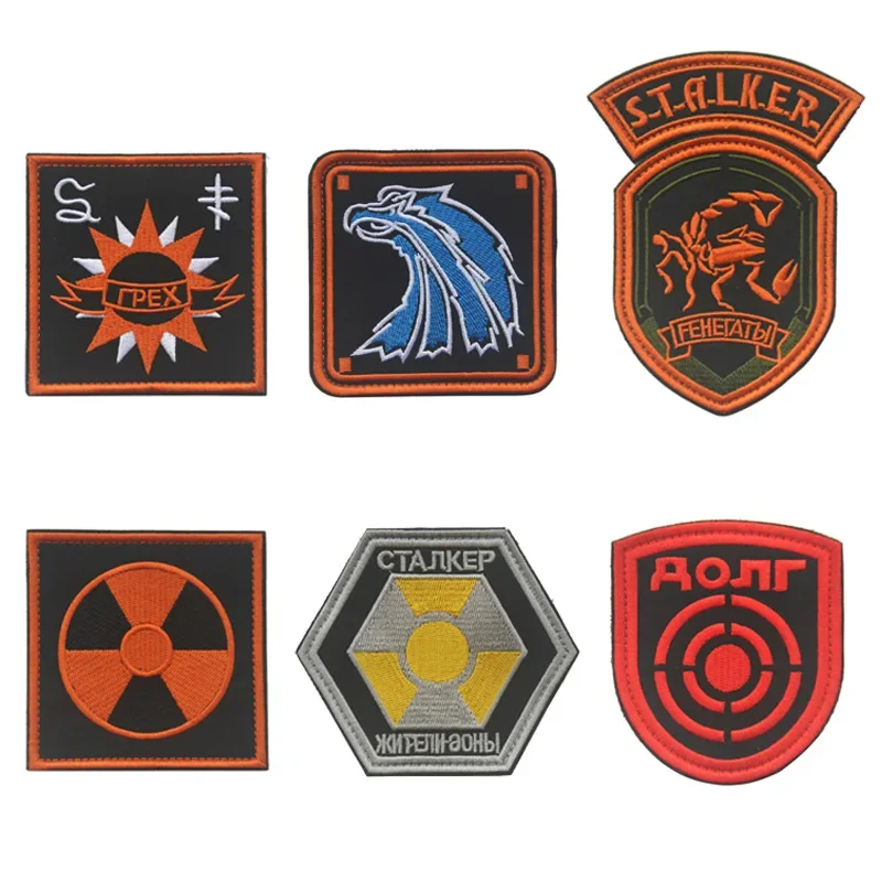 Insignia de moral de faccción con gancho y bucle ruso, brazalete con personalidad, pegatinas tácticas para mochila, parches militares para ropa - imagen 2