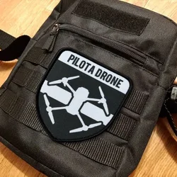 Parche táctico de huesos cruzados de calavera, parches divertidos de gancho y bucle, insignia de moral, brazalete del ejército militar, pegatinas para mochila