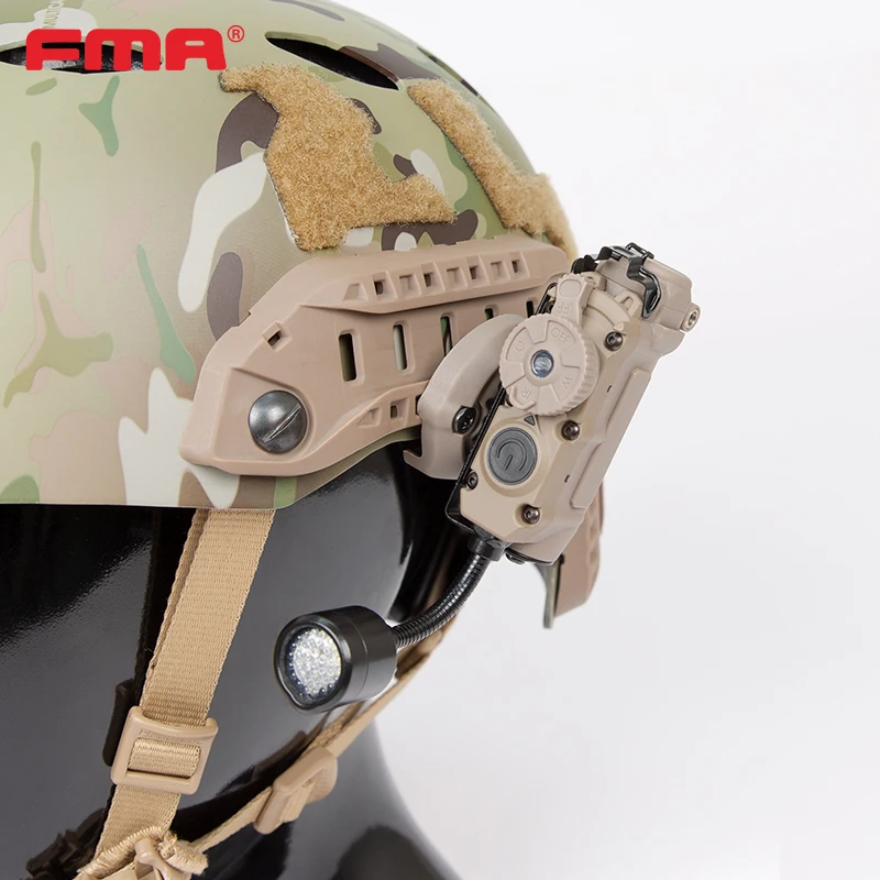 Luz táctica de supervivencia, sistema de faro Universal con señal intermitente tricolor, luz baja IR - imagen 2