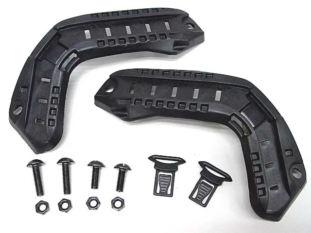 Casco de caza Airsoft, rieles laterales con cordón para combate de Paintball al aire libre, accesorio de bricolaje, 3 colores - imagen 2