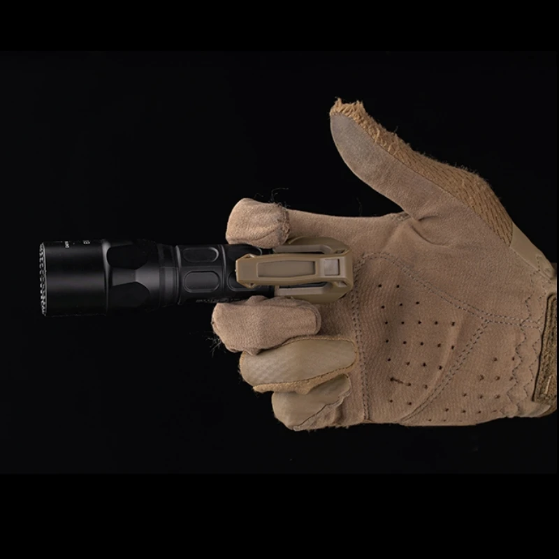 Clip de transporte para linterna apto para antorcha eléctrica de 1 pulgada Clip de transporte de perfil bajo - imagen 3