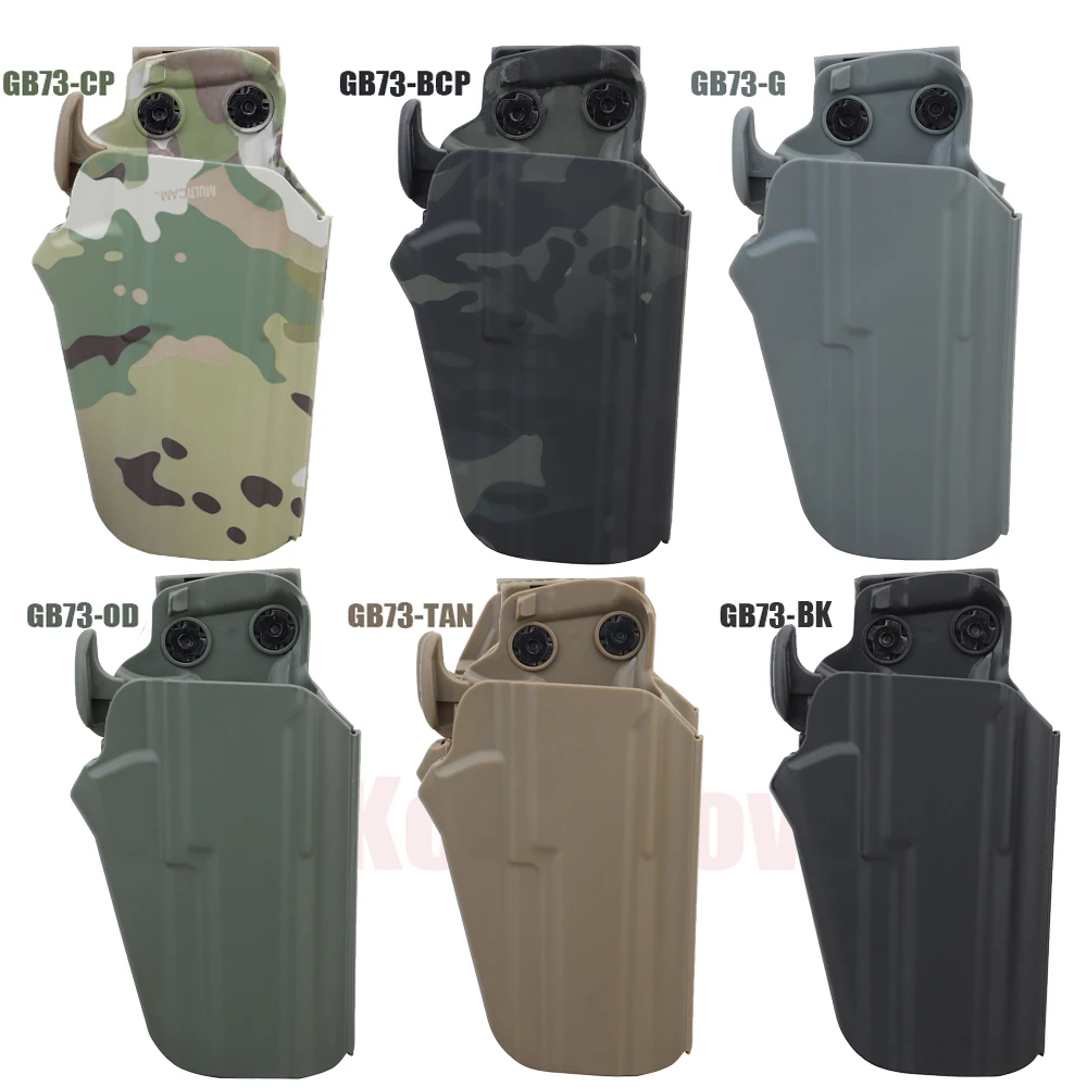 Funda de pistola de SUB-COMPACT, funda Universal táctica de caza, funda de liberación rápida para modelo CZ P01 JERICHO 941 SIG P229 Series - imagen 2