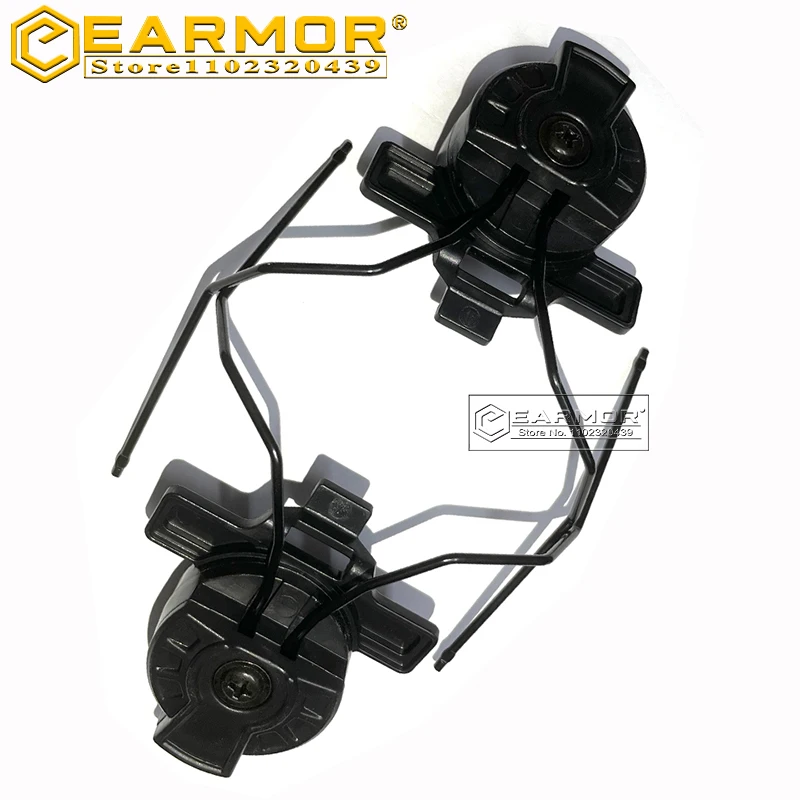EARMOR-auriculares tácticos EXFIL, adaptador de riel para casco, accesorios tácticos, adaptador de riel, TW3.0 - imagen 3
