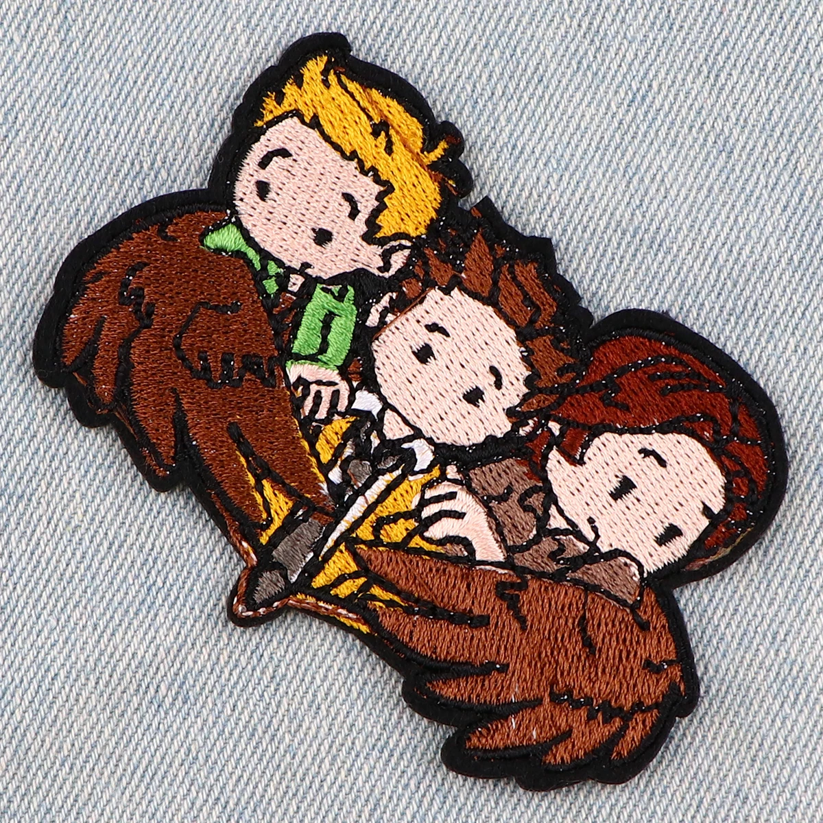 Parches bordados de serie de tv para ropa, insignias de chaqueta, pegatinas de costura, apliques SPN, bricolaje, caliente - imagen 4