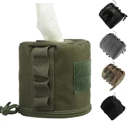 Bolsa Molle táctica porta papel higiénico portátil outdoor