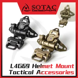 SOTAC Montura táctica NVG desmontaje rápido para casco