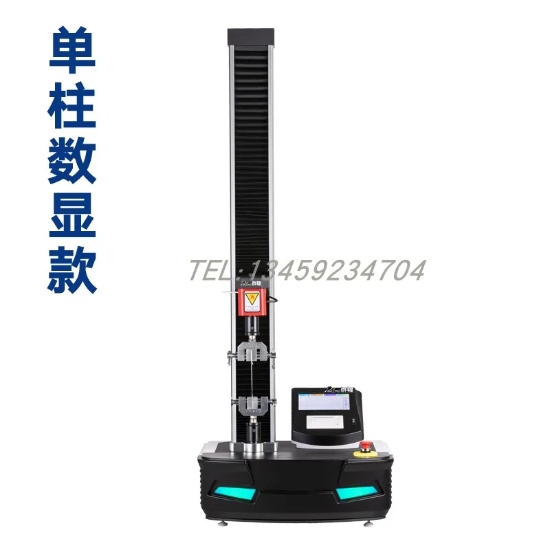 Máquina de prueba de tracción universal - Determinación de alargamiento de caucho después del pelado de plástico metálico - Tela textil de cuero - imagen 3