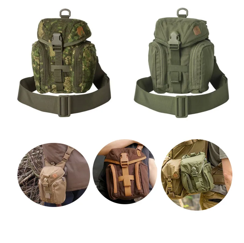 Bolso de hombro para herramientas tácticas al aire libre, accesorios diversos, bandolera pequeña para botella de agua