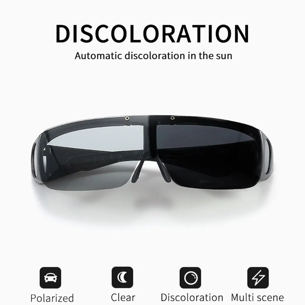 JSJM-Gafas de sol polarizadas clásicas para hombre, lentes fotocromáticas para conducir, pescar, visión nocturna, novedad - imagen 3