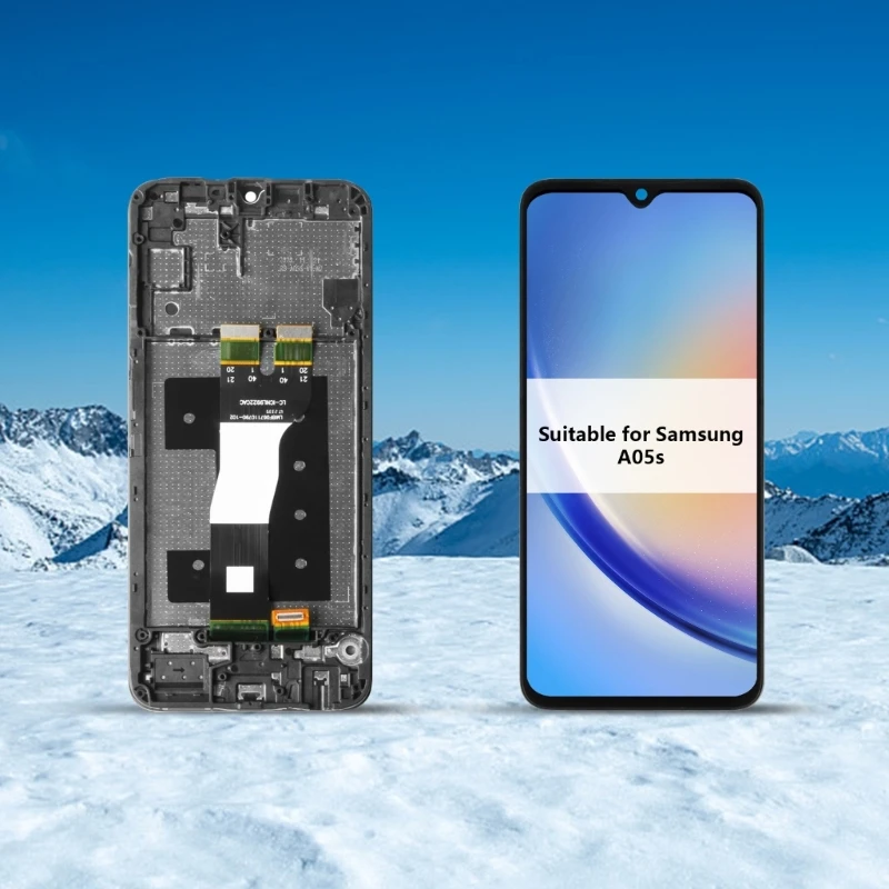 Asamblea completa del reemplazo pantalla LCD A05s con panel y marco para instalación fácil K1KF - imagen 3