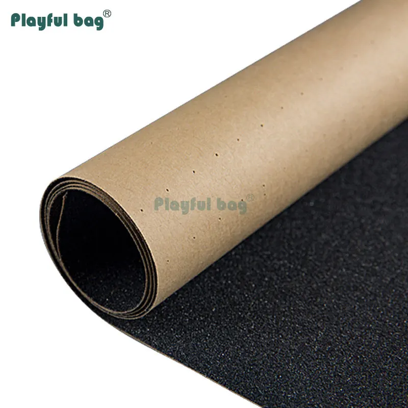 Papel de lija para monopatín, pegatinas mate gruesas, accesorio decorativo para monopatín, doble balancín, longboard, AMB234 - imagen 2