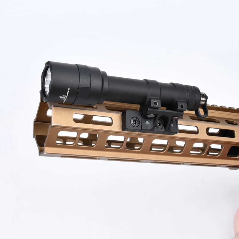 Surefir M300 M600 Mini luz de explorador SF M300A M300U arma potente linterna táctica pistola de caza interruptor de doble función Mlok Keym - imagen 2