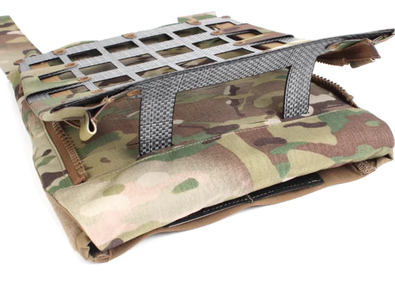 Deportes al aire libre FCPC V5 Placa trasera con cremallera Molle dedicada Placa T de 8 capas - imagen 3