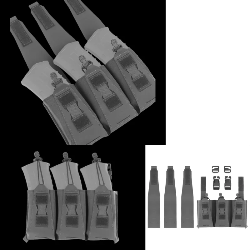 Bolsa para equipo de aventura LG3V2 |   Organizador de revistas duradero con soporte Triple Mag convertible |   Para accesorios de equipos de caza