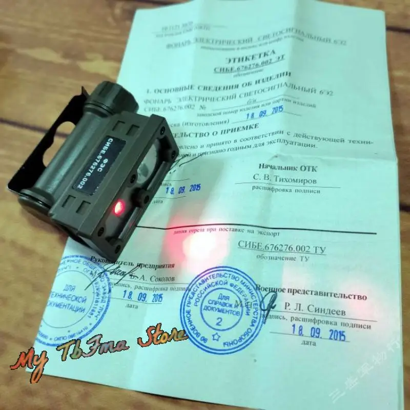 Lámpara para casco táctico multifuncional con luz de señal - imagen 5