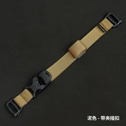 Mochila táctica MOLLE con correas de compresión y soporte exterior