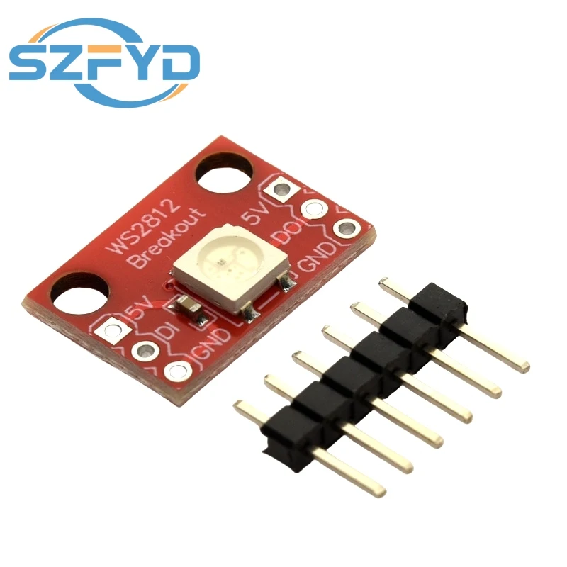 1-10 Uds WS2812 RGB LED módulo de ruptura para Arduino Diy Kit - imagen 4