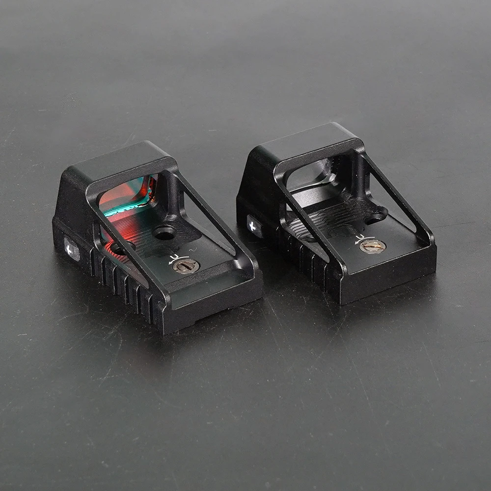 1x23mm 3,25 MOA NV OS mira de punto rojo mira réflex táctica RM RFootprint/MOS Fooprint Parallex libre a 25 metros para Glock - imagen 4