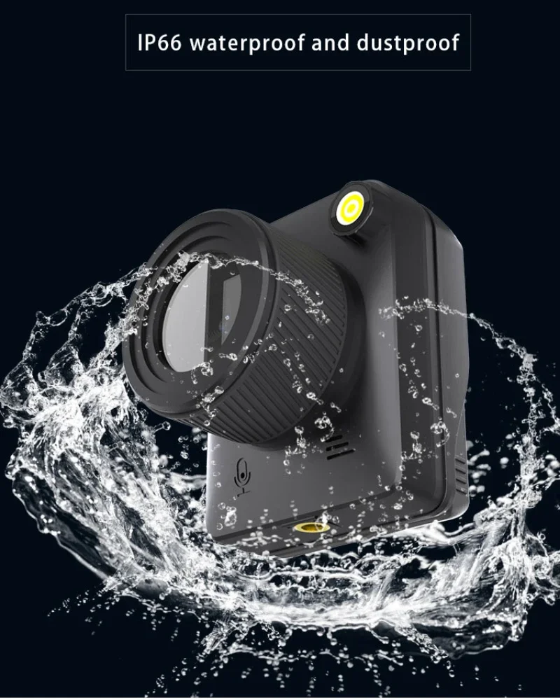 Cámara de lapso de tiempo portátil Pantalla TL3000 90 °   Rotación de poca luz a todo color Pantalla de 2,0" Vídeo 4K Batería incorporada de 3000 mAh - imagen 3