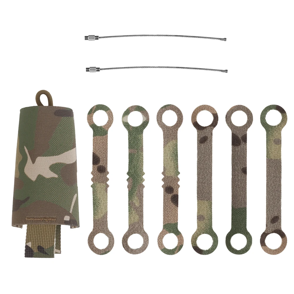 Bolsa táctica de camuflaje con barra luminosa para supervivencia al aire libre y operaciones nocturnas - imagen 4