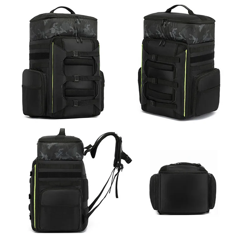 Mochila de gimnasio para Dron UAV, cámara de fotografía de gran capacidad, bolsa deportiva para exteriores, mochila portátil para equipaje para ordenador portátil de negocios en seco y húmedo - imagen 5