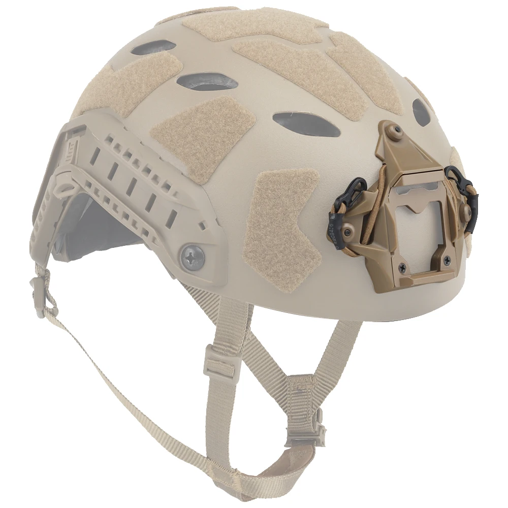 Casco deportivo Vas Shroud adaptador de montaje NVG de tres orificios soporte de dispositivo de visión nocturna para accesorios de casco FAST MICH AF Wendy - imagen 4