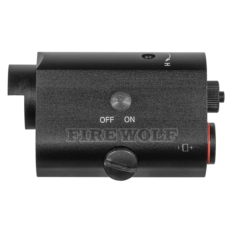 FIRE WOLF G36 mira de punto rojo con alcance láser verde soporte de riel holográfico de 20mm para óptica de caza táctica - imagen 4