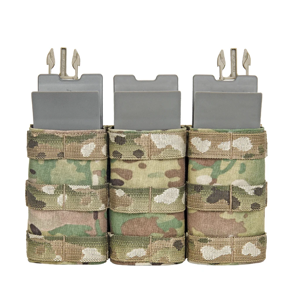 Bolsa táctica Airsoft Paintball M4 AK47, Triple revista, inserto, LV119, FSCK, AVS, FCPC, chaleco de caza, accesorios - imagen 3