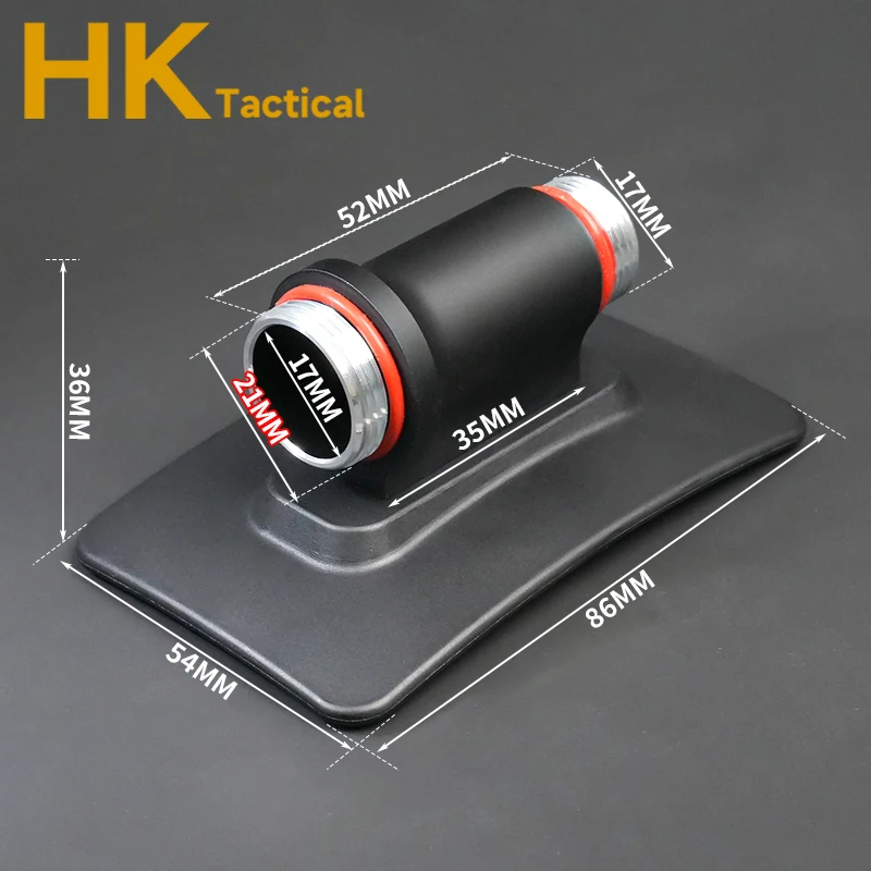 Linterna táctica con cuerpo ligero para casco, montaje de explorador adecuado M300V M600V M300C M600C, accesorios Airsoft para caza al aire libre - imagen 5