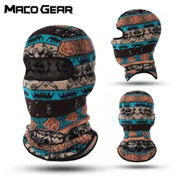 Invierno térmico ciclismo cubierta facial completa a prueba de viento máscara suave deporte de esquí motocicleta capucha gorra senderismo bicicleta Snowboard cuello calentador bufanda