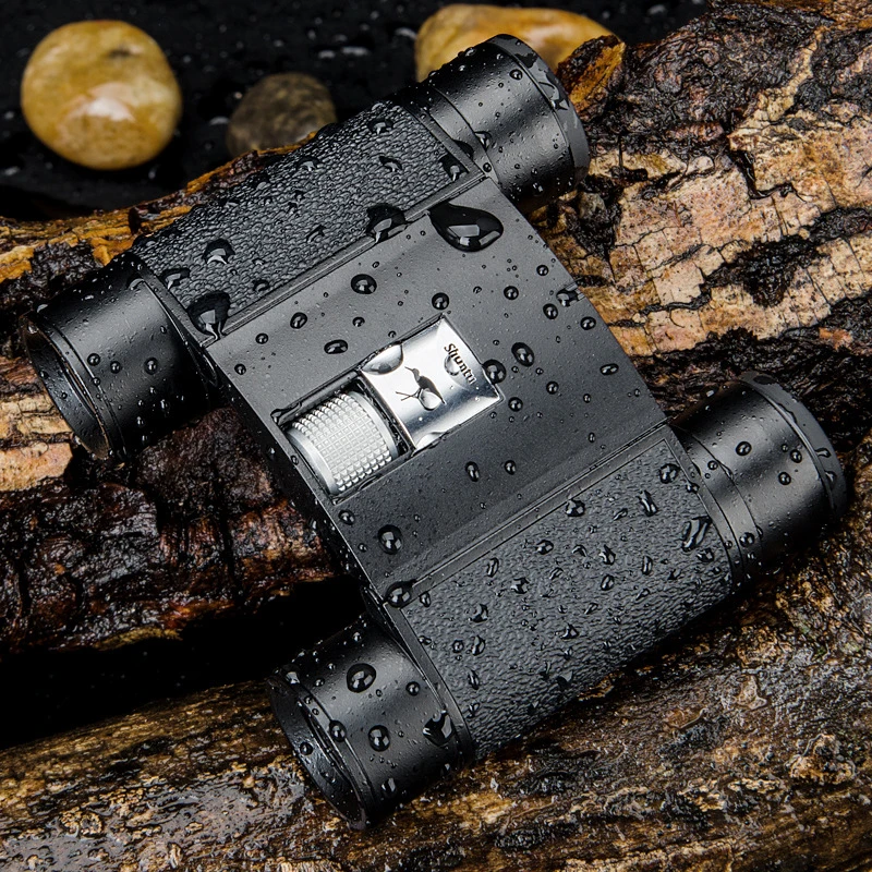 Shuntu ED 8x20 10x25 binoculares impermeable SMC recubrimiento ocular Bak4 prisma óptica telescopio plegable portátil para acampar y cazar - imagen 3