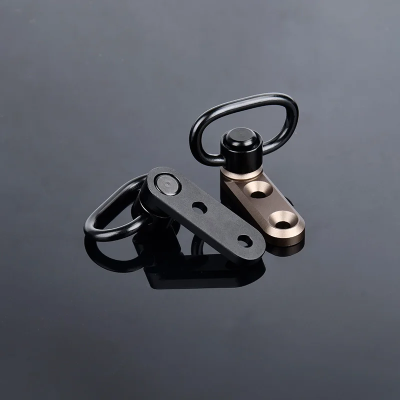 QD Sling supporto girevole Metal Fit MLOK KEYMOOD accesorios de caza M.4 a-r1.5, hebilla de pistola de aire de juguete, Instalación rápida rilascio - imagen 4