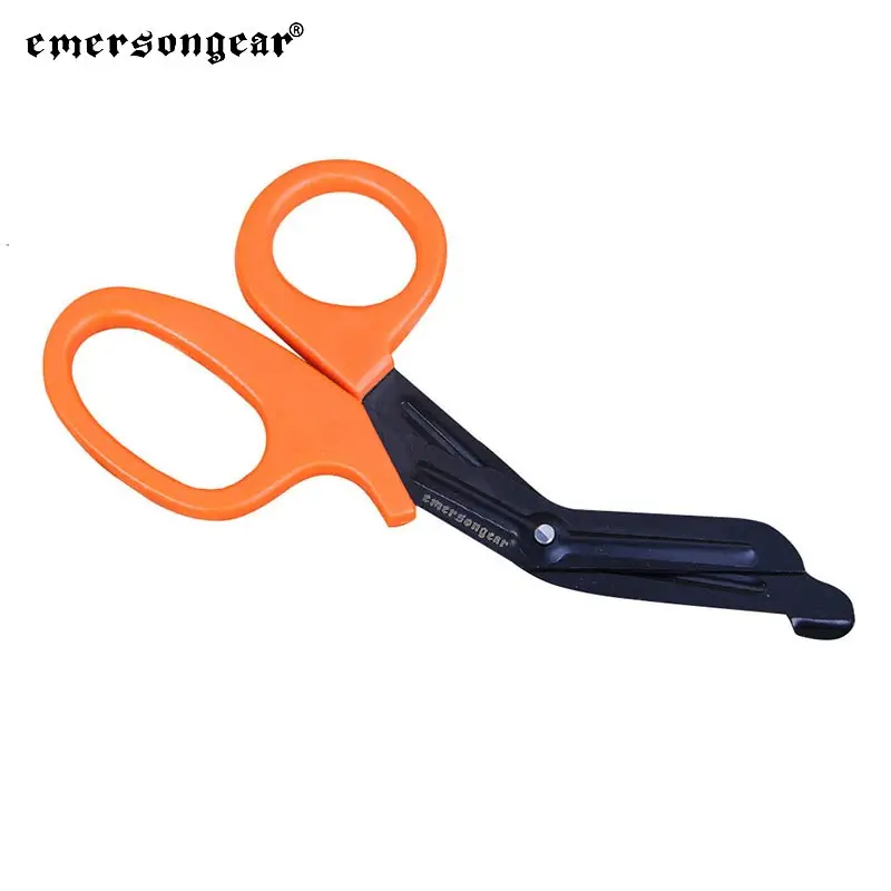 Emersongear-tijeras médicas tácticas de primeros auxilios, herramienta de supervivencia, Milsim, caza, senderismo, entrenamiento, senderismo, combate, acero EM7916 - imagen 3