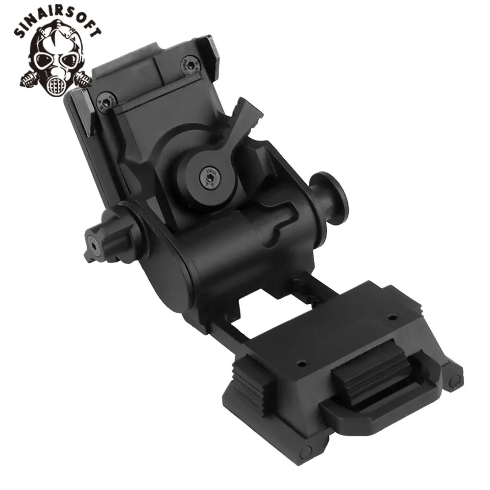 Soporte de montaje de plástico L4 G24 L4G24 NVG Wilcox para gafas PVS15 PVS18 GPNVG18, Stent de visión nocturna, pieza de casco OPS rápida - imagen 3