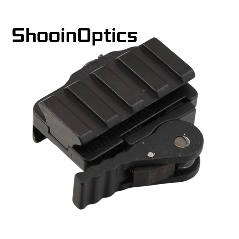 Base de aluminio del riel Picatinny del soporte del elevador QD para el uso táctico de la vista del punto rojo y de la linterna