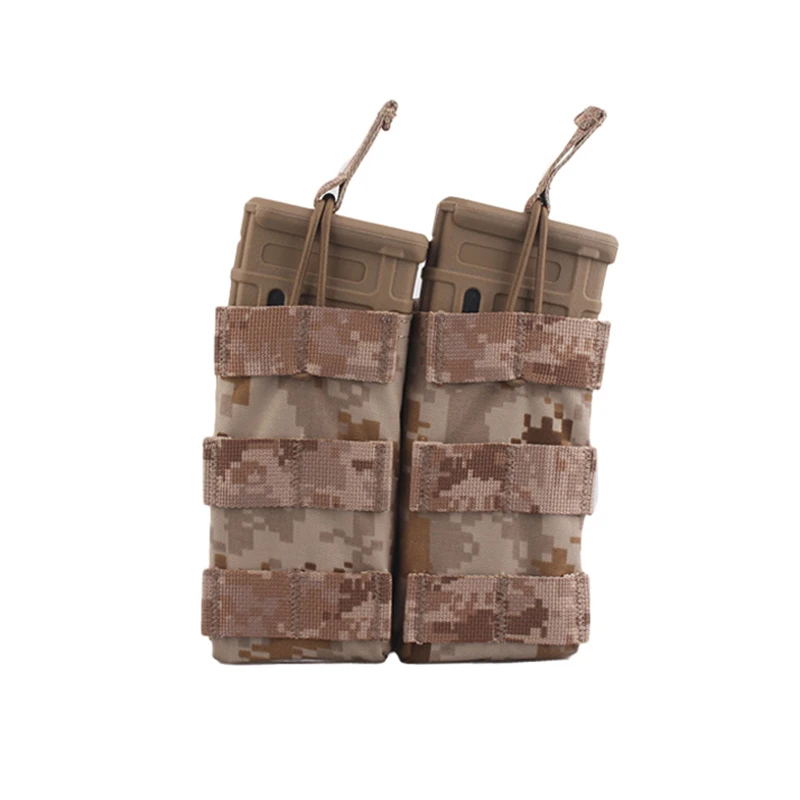 Emersongear Double Open Top 5.56 Mag Pouch Tactical Modular Molle Magazine Pouch Hunting Training Combat Pouch EM6354 - imagen 2