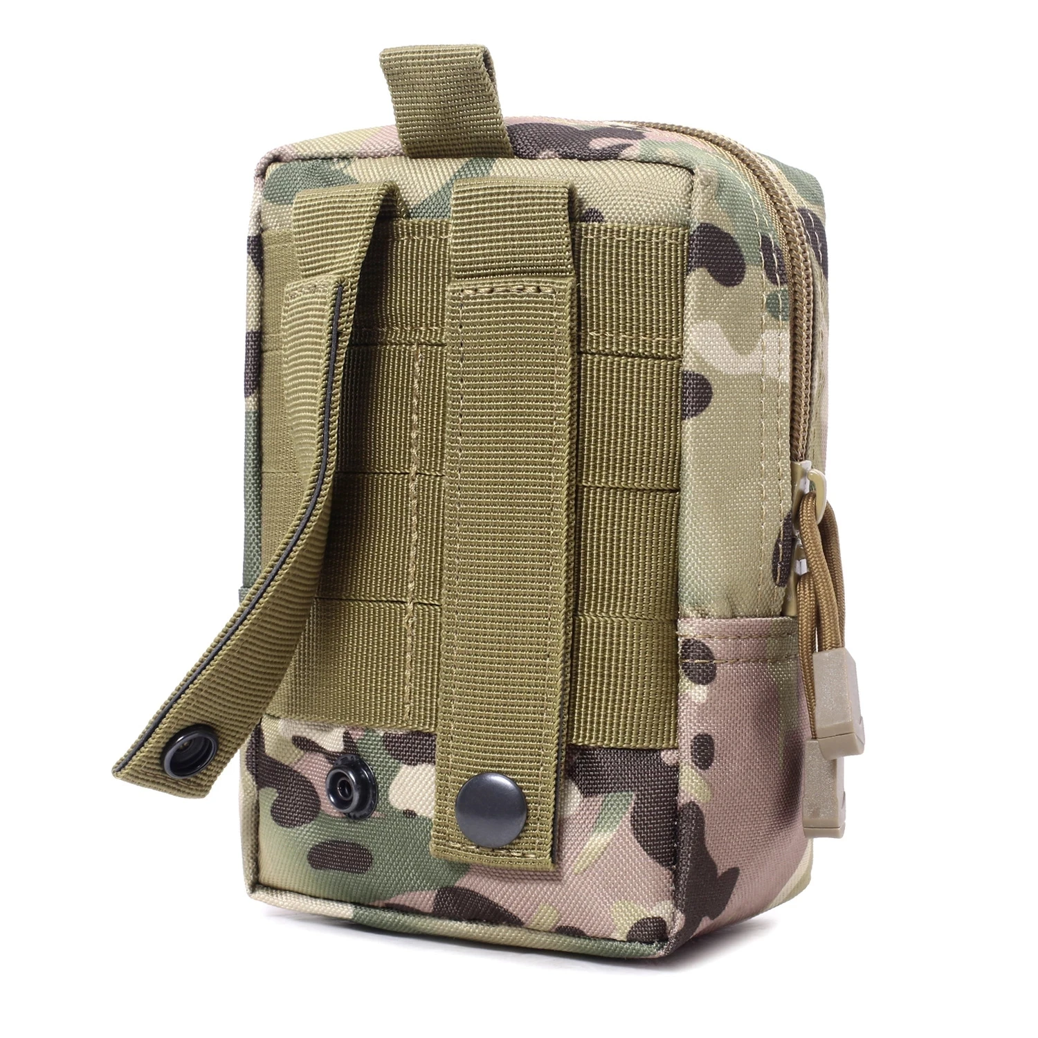 Bolsa de camuflaje táctico Molle para exteriores, bolsa de cintura con cinturón de escalada, equipo de caza, riñonera militar, deporte, bolsa del teléfono móvil, EDC - imagen 4