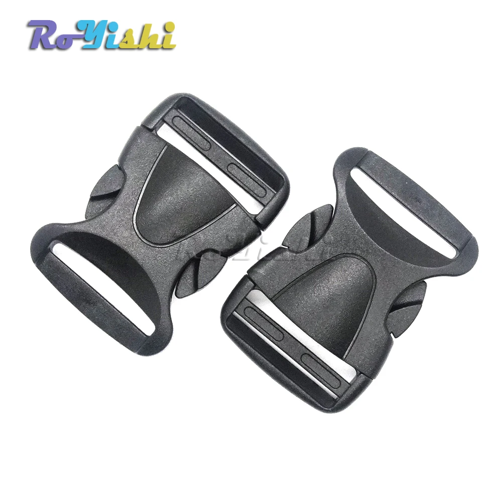 10 unids/pack hebilla de liberación curvada lateral de plástico para mochila táctica correas de equipaje tamaño de correas - imagen 5
