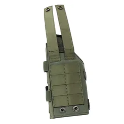 Funda Táctica para Pistola Drop Leg – Plataforma MOLLE Ajustable